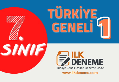Online Deneme Sınavı 1